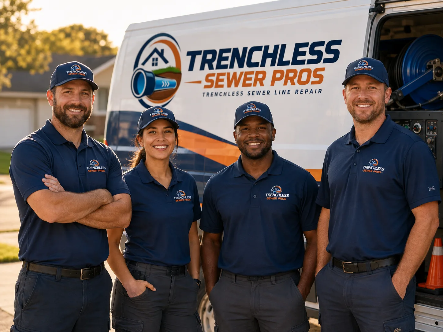 Trenchless Sewer Repair company in Somerville, TX